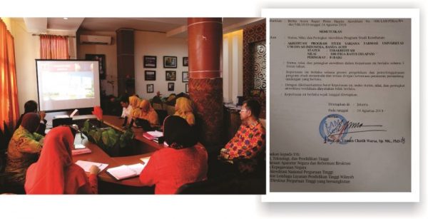 Prodi Farmasi UUI Raih Akreditasi B