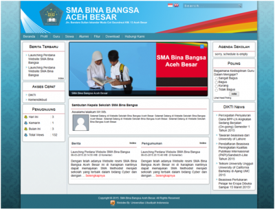 Ubudiyah Bangun Website Gratis Untuk SMA Se- Aceh